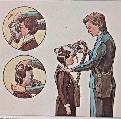 Soviet Cold War Big Poster 1987 - Responsibilities of adults to protect children - Image 1 of 4