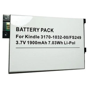 Battery for Amazon Kindle3 Wi-Fi eBook Reader Portable Kindle 3rd Gen S11GTSF01A - Bild 1 von 4