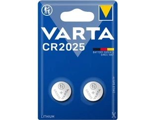 2 x Varta CR2025 Knopfzelle für Spiele, Spielzeuge und  Fahrradzubehör usw. - Bild 1 von 1