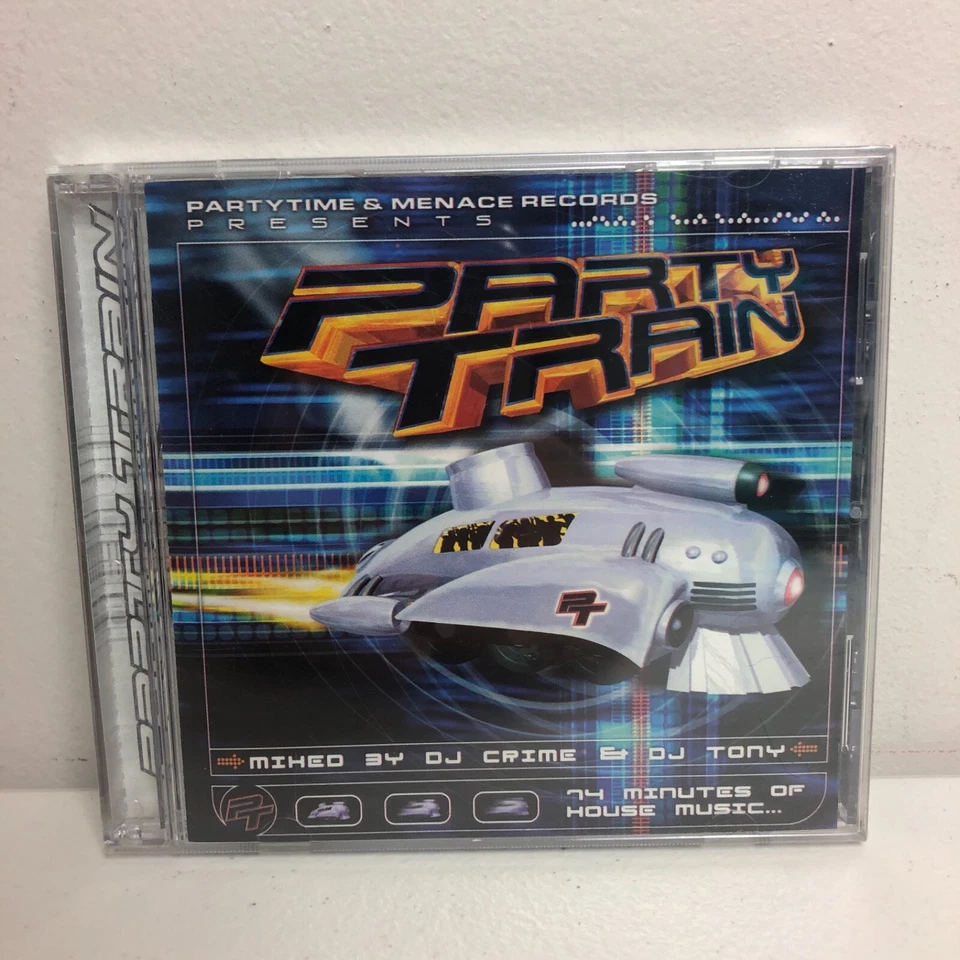 Party Train by DJ Crime (CD, Nov-1999, Menace Entertainment)