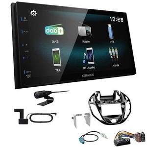 Kenwood Digital Autoradio DAB+ Bluetooth für Ford B-Max ab 2012 piano black - Bild 1 von 5