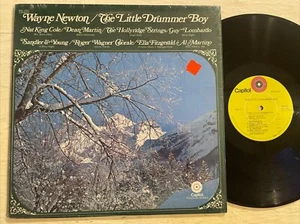 Wayne Newton The Little Drummer Boy + Various Christmas LP Capitol + Shrink VG!! - Picture 1 of 4