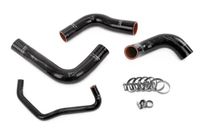 HPS Silicone Radiator Coolant Hose Kit Black For 16-21 Lexus RC350 RC300 GS350 - Image 1 of 3