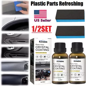 Plastic Part Crystal Coating Plastic Parts Refurbish Agent Car Exterior Restorer - Picture 1 of 14