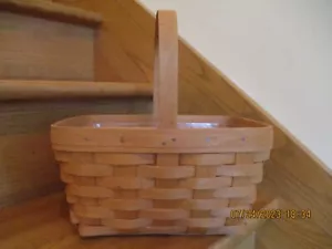Longaberger Spring Basket & Protector Set 96 useful size *shipping included!* - Picture 1 of 9