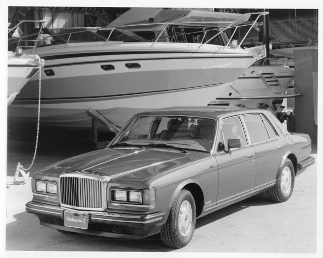 1988 Bentley Mulsanne S Press Photo and Release 0004 - Image 1 of 2