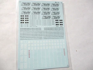 Trainworx #60-199 Aufkleber für orange DRGW Begleitwagen Spur N - Bild 1 von 3