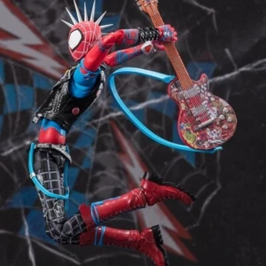 New S.H.Figuarts Punk Spider-Man Across the Spider-Verse Action Figure Model Toy - Picture 1 of 9