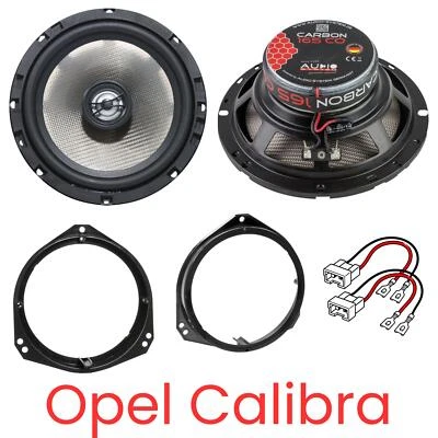 Audio System CARBON 165 CO Lautsprecher Boxen Set kompatibel für Opel Calibra A - Bild 1 von 4