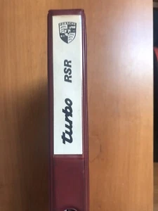 Porsche 934 Turbo RSR Instruction & Parts Manual MY 1976 - Foto 1 di 7