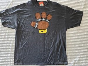 VTG Nike 2009 Kobe Bryant “4 Rings” Puppet Hand Grey 3XL T-Shirt 100% Authentic - Picture 1 of 11