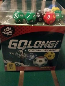 GoZone Boardgame GoLong FOOTBALL DICE GAME NEW! - Picture 1 of 4