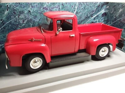 AMERICAN MUSCLE ERTL 1/18 1956 FORD F-100 TRES BON ETAT EN BOITE B4 - Photo 1/4