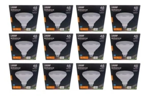 Feit Electric LED BR40 Dimmable 65 Watt 850 Lumens Warm 2700K   **12 Pack Deal** - Picture 1 of 8