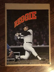 1978 Reggie Jackson Poster Scholastic 19 x 25" Yankees Reggie Jackson poster - Picture 1 of 8