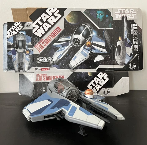 Star Wars 30th Anniversary AAYLA SECURA'S JEDI STARFIGHTER 2008 Target Rare Cover