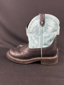 Justin Damengröße 7B Gypsy Gemma Westernstiefel * runde Spitze * L9905 * türkis - Bild 1 von 7