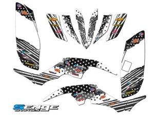 Kit de Gráficos Senge gris Raptor 350 todos los años compatible con Yamaha - Imagen 1 de 7