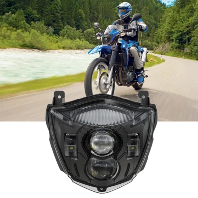 Conjunto de faros LED DRL para motocicleta E24 para Yamaha XT660X 04-06 XT660R 2004-16 Foto 1 de 4