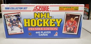 ¡JUEGO DE COLECCIONISTAS DE HOCKEY DE LA NHL 1990 SCORE! ¡TARJETAS DE JUGADOR EDICIÓN PREMIERE 445! SELLADAS - Imagen 1 de 5