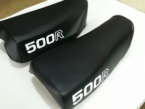 HONDA XR500R 1981 AND 1982 MODEL SEAT COVER BLACK (H*-262) - Picture 1 of 12