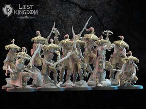 Akkorokamui Corsairs: Lost Kingdom Miniatures Night Elves Resin 3D Print - Picture 1 of 5