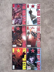 SIGNED Collectible The Red Star Lot of 6 #1-#6 Image Comic Books 2001 - Picture 1 of 13