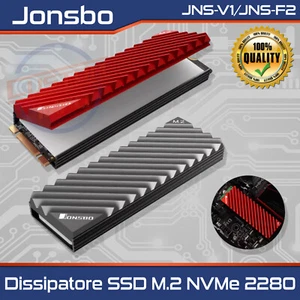 Jonsbo SSD Kühlkörper M.2 2280 Aluminium JNS-V1/JNS-F2 mit Thermo Pad - Bild 1 von 8