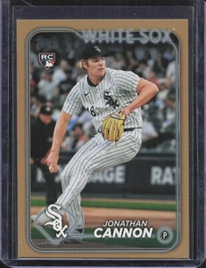 2024 Topps Update Gold #US347 Jonathan Cannon Serial #0337/2024 - Bild 1 von 2