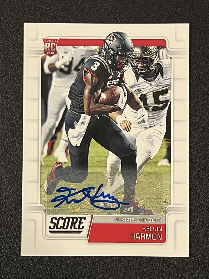 Kelvin Harmon 2019 Score Signatures 380 Rookie RC Commanders - Image 1 of 1
