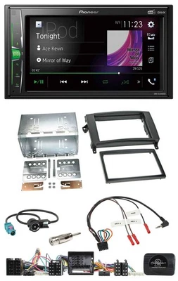 Pioneer 2DIN Lenkrad DAB USB Bluetooth Autoradio für Mercedes Vito Viano W639 Au - Bild 1 von 4