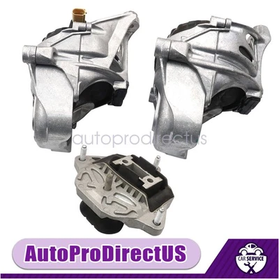 For 17-2020 Audi S4 S5 Quattro 3x Engine Motor Mounts & Transmission Mount Set - Image 1 of 4