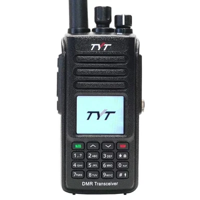 Radio digital bidireccional DMR doble banda impermeable TYT MD-UV390 Plus Foto 1 de 4