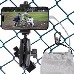 Fence Mount for Phone, Game Changer Mounting Kit with Storage Bag for Recordi... - Bild 1 von 6