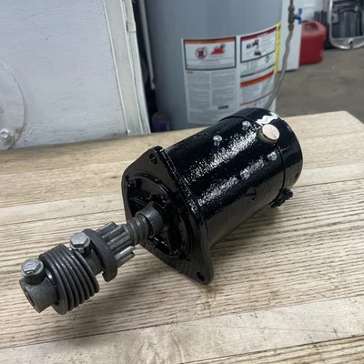 Model A Ford Starter 6 Volt Rebuilt Complete/ Drive Ready To Install - Image 1 of 4