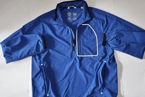 Tommy Bahama Sail All Weather Popover Jacket Island Zone Blue New Medium M - Picture 1 of 5