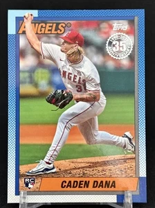 2025 Topps Series 2 Caden Dana #90B2-28 RC 1990 Topps - Los Angeles Angels - Picture 1 of 2