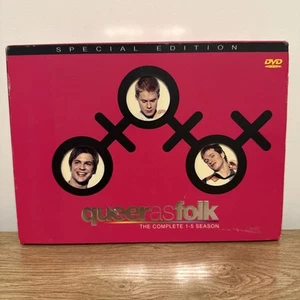queer as folk BoxSet Complete Series 23 X Disc Set RARE 1 Disc Missing (DVDs) - Picture 1 of 10