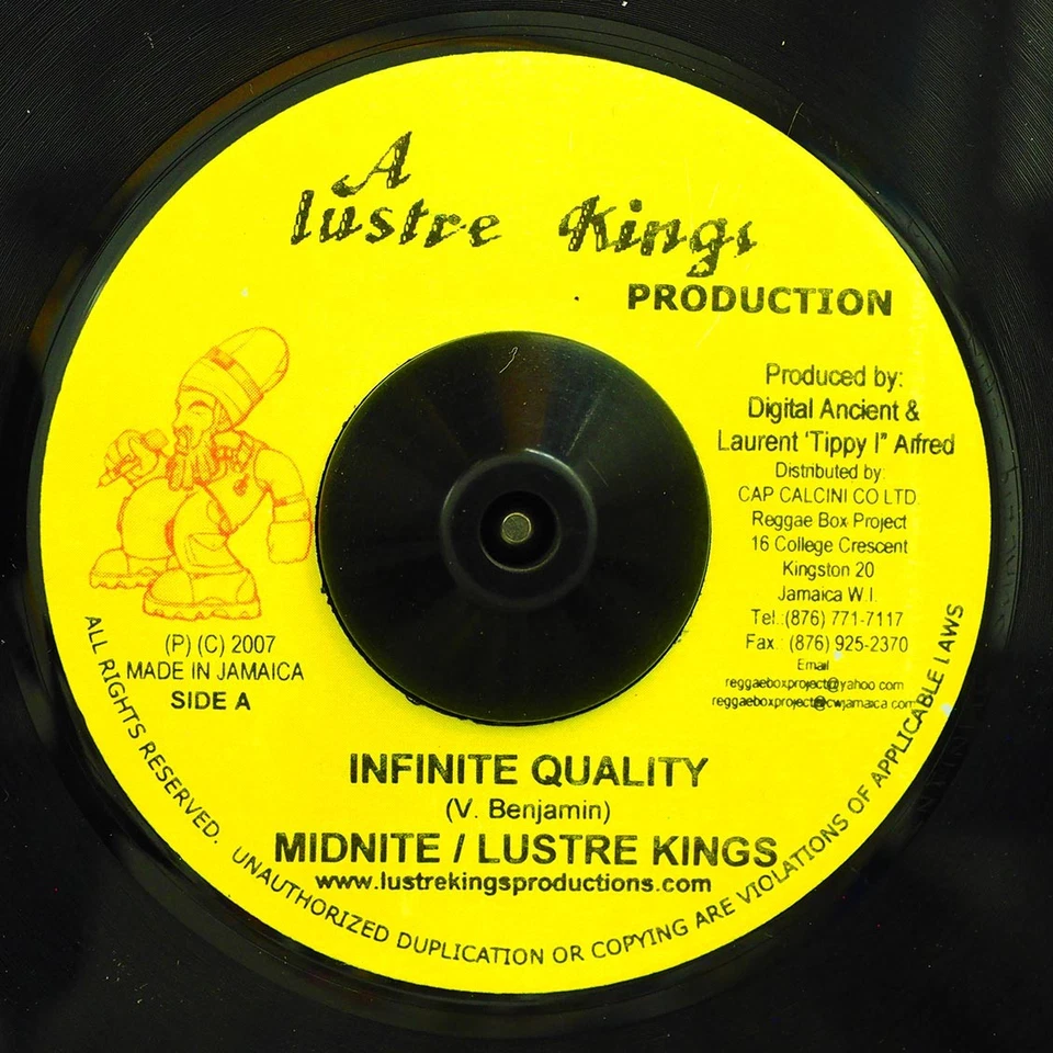 Midnite - Infinite Quality  /  Version [New Vinyl] - Image 1 of 1