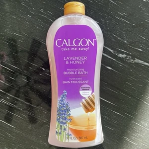 Calgon Take Me Away LAVENDEL & HONIG Feuchtigkeitsspendendes Schaumbad 30 Fl. Oz - Bild 1 von 9