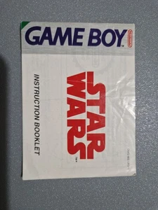 Gameboy Star Wars Instruction Booklet Only - Picture 1 of 2