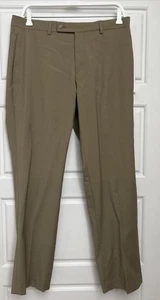 Pantalones de vestir Ralph Lauren ultra flexibles calce clásico talla 32x30 para hombre mezcla de lana tostada - Imagen 1 de 7
