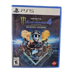 Monster Energy Supercross 4 PS5 PlayStation 5 2021 Precintado - Imagen 1 de 6