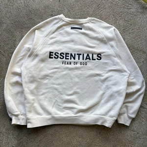 Fear of God Essentials Pull-Over Crewneck 'Buttercream' Medium - Bild 1 von 9