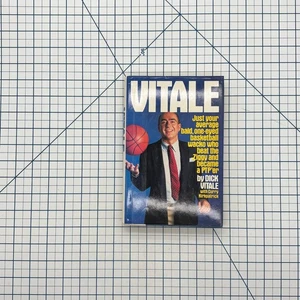Vitale Dick Vitale 1988 First Edition Signed Basketball Biography Auto ESPN - Bild 1 von 12