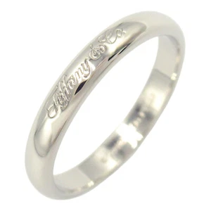 Tiffany & Co Notes Band Ring Platinum - Picture 1 of 6