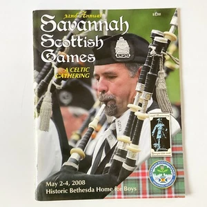 Savannah Scottish Games 32nd Annual May 2008 Program Magazine Spielplan - Bild 1 von 14