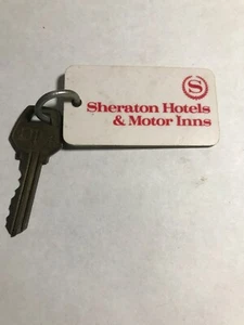 Llavero y llave de habitación de motel Sheraton Hotel Orlando Florida #268 - Imagen 1 de 3