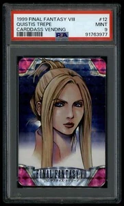 Final Fantasy Japanese Carddass 8 12 Quistis Trepe 1999 Prism PSA 9 91763977 - Picture 1 of 2