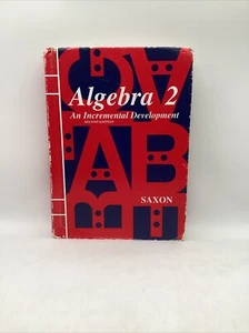 Saxon Algebra 2 Student Text (2nd Edition) High School Math - Imagen 1 de 9
